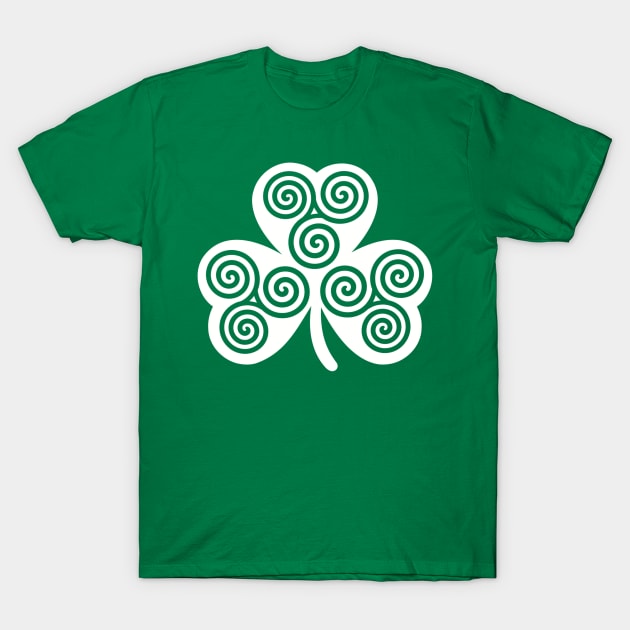 Celtic Shamrock T-Shirt by Designzz